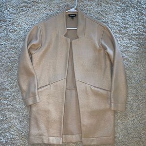 Express Oversized Tailored Knit Blazer